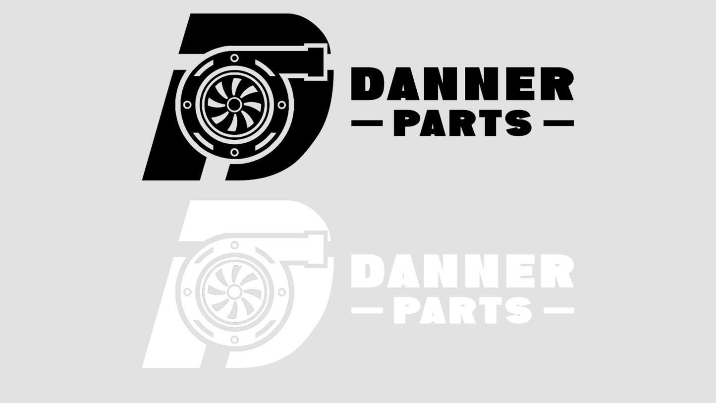 Sticker "Danner-Parts" – 12 cm x 5 cm