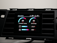 🔥 NEU: Datendisplay für BMW 5er E6X E60 E61 ECKIG