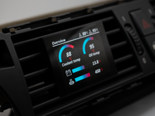 🔥 NEU: Datendisplay für BMW 5er E6X E60 E61 ECKIG