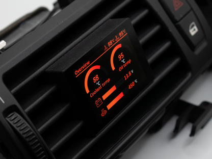 🔥 NEU: Datendisplay für BMW X5 X6 E70 E71 E7X ECKIG