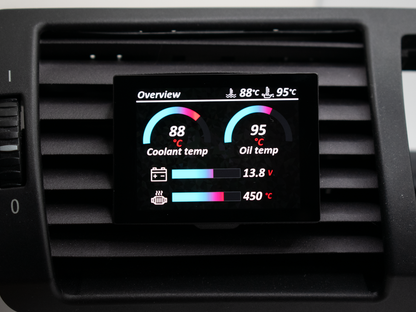 🔥 NEU: Datendisplay für BMW 1er E81 E82 E87 E88 E8X ECKIG