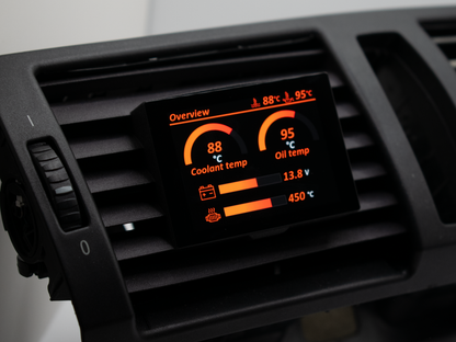 🔥 NEU: Datendisplay für BMW 1er E81 E82 E87 E88 E8X ECKIG