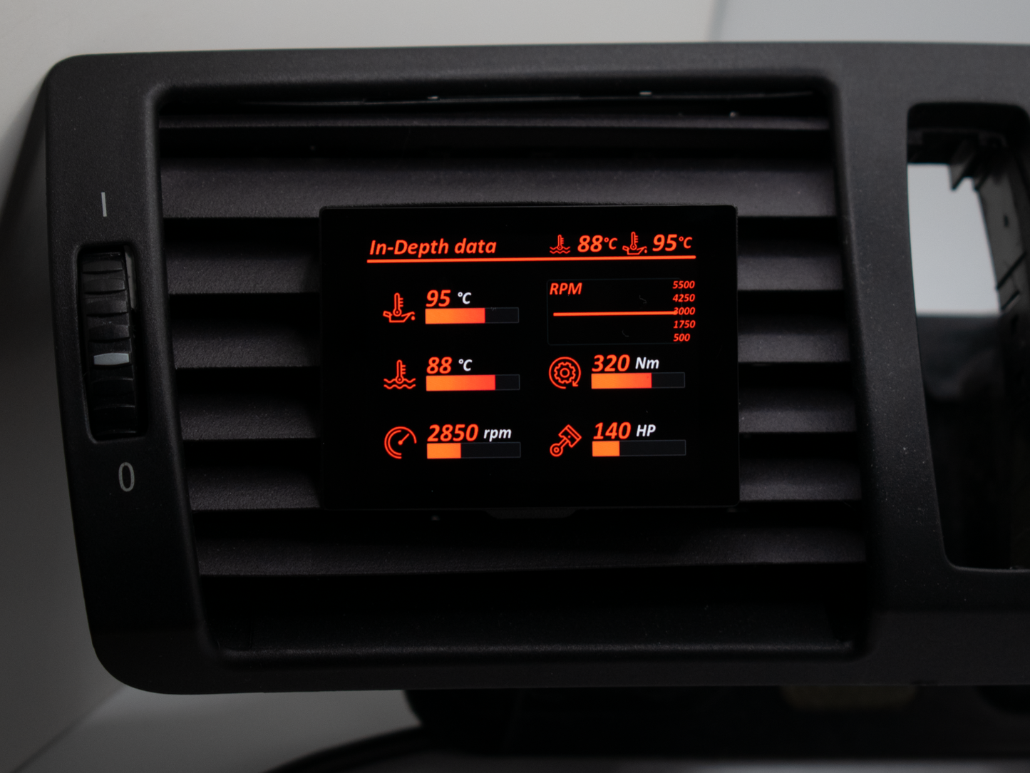 🔥 NEU: Datendisplay für BMW 1er E81 E82 E87 E88 E8X ECKIG