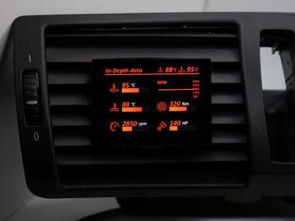 🔥 NEU: Datendisplay für BMW 1er E81 E82 E87 E88 E8X ECKIG