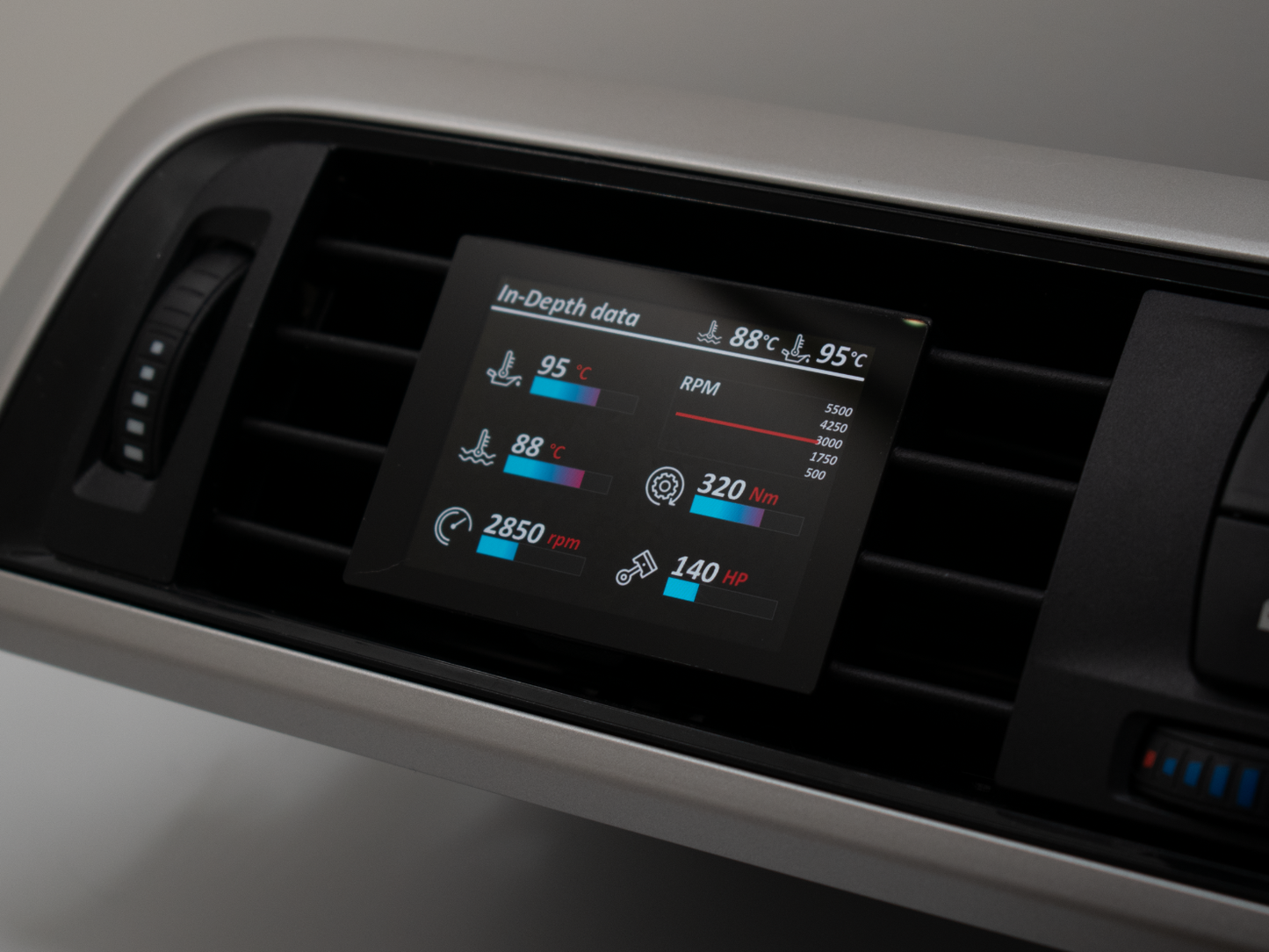 🔥 NEU: Datendisplay für BMW 3er 4er F3X F8X F80 F82 ECKIG